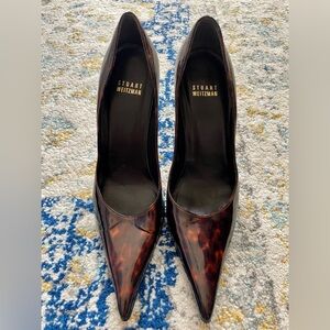 Stuart Weitzman Tortoise Heels Sz 7
